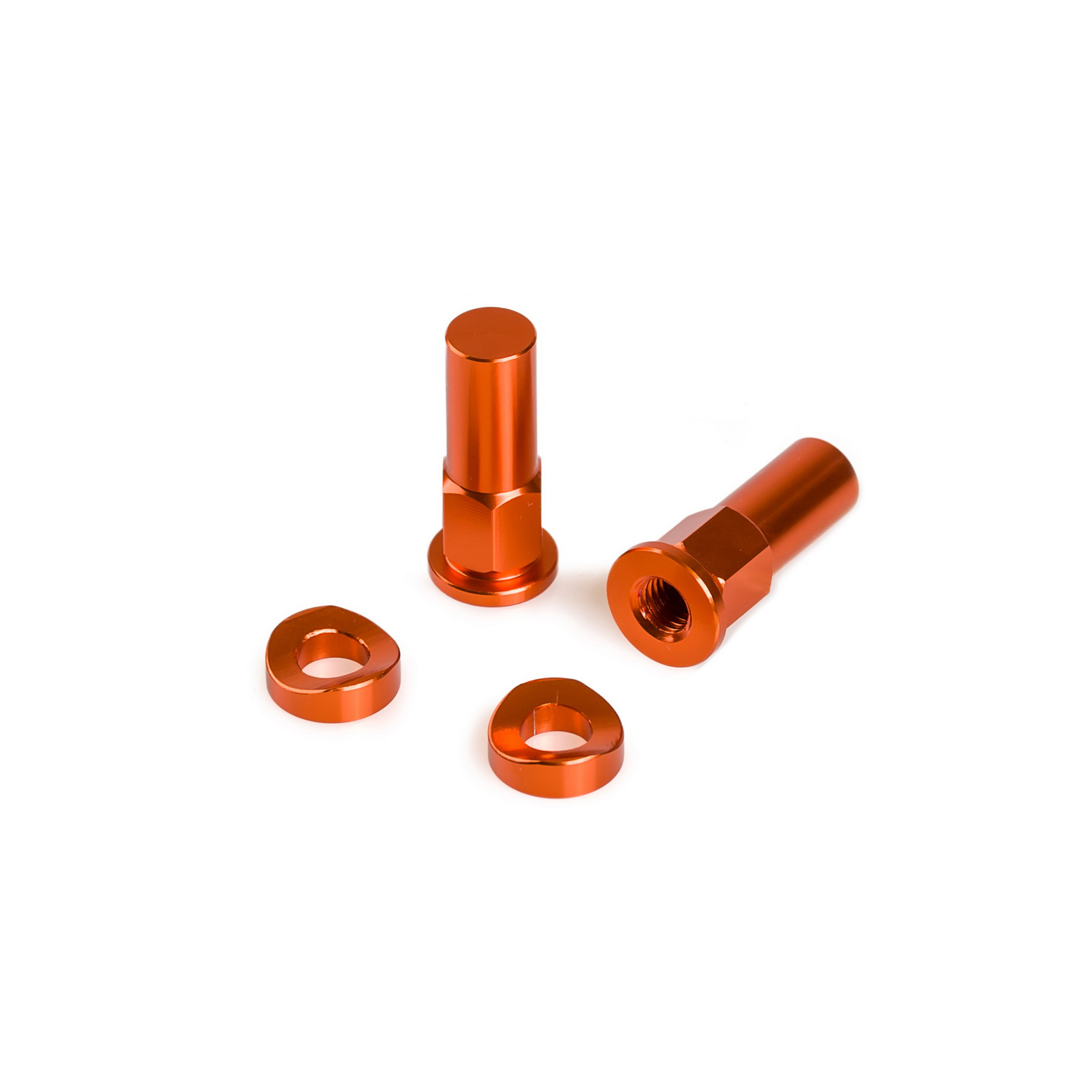 Aluminum Rim Lock Nuts Washers & Tire Valve Stem Caps